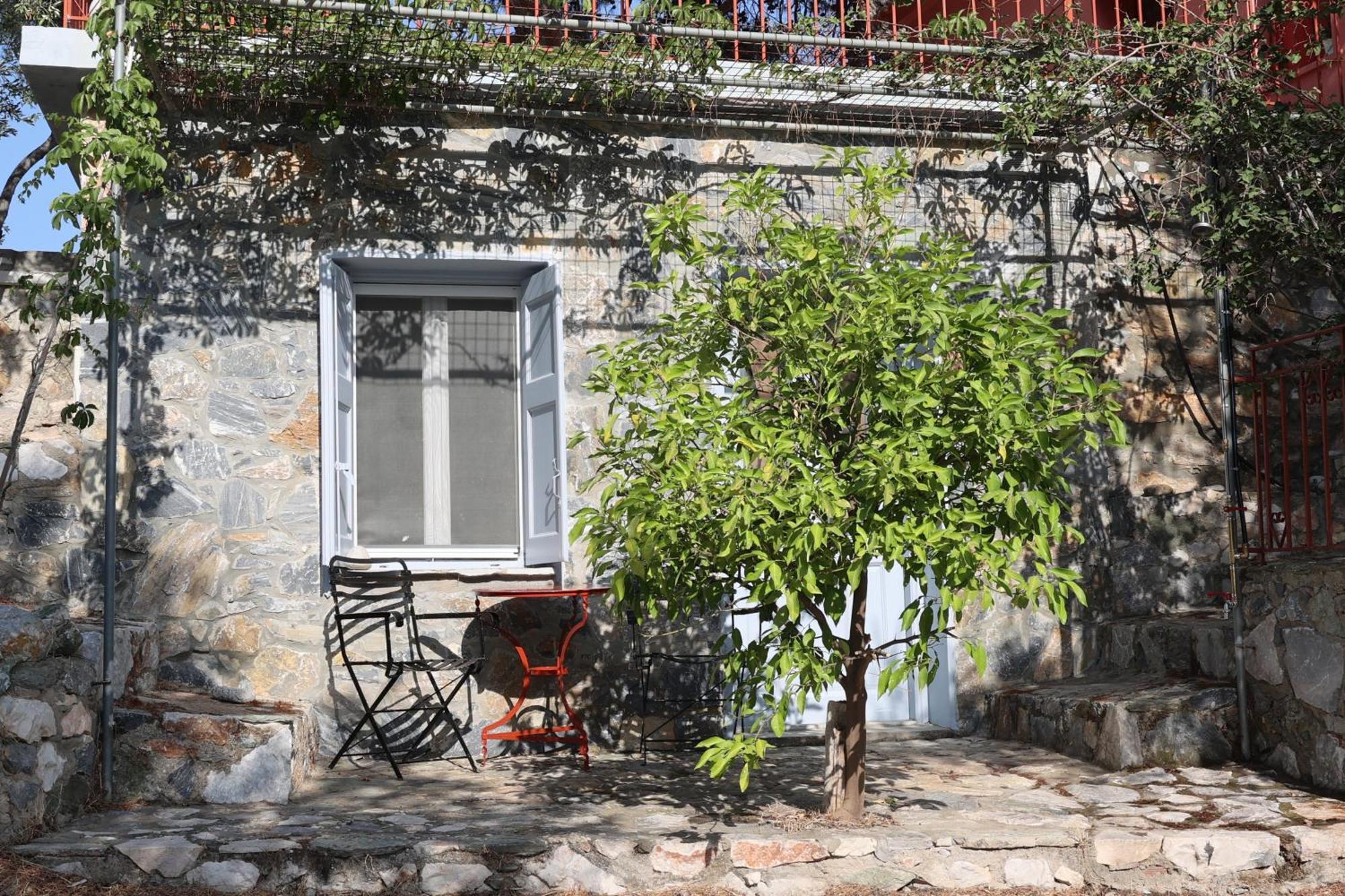 Δωμάτια Κόκκινος Πύργος Plomari エクステリア 写真